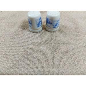 Vintage Thimble Winter Picture